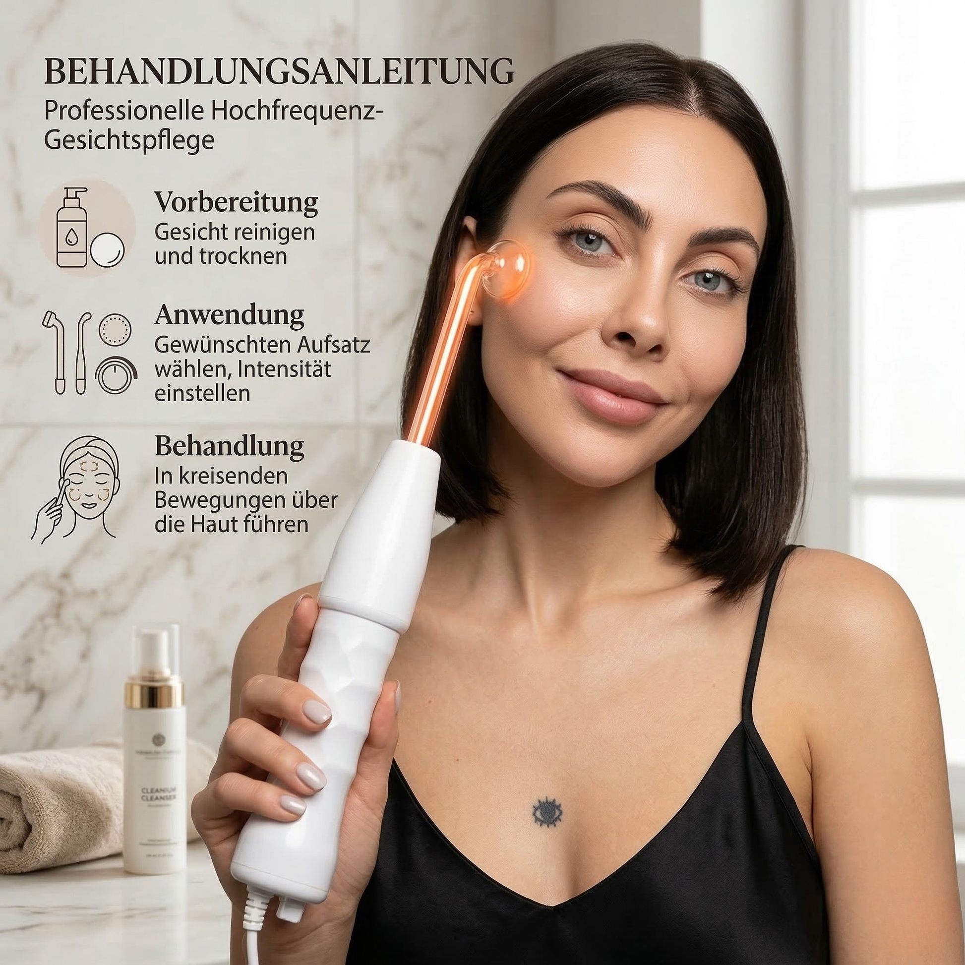Lanvara Anti-Akne Blaulicht-Gerät für reinere Haut - Bild 21